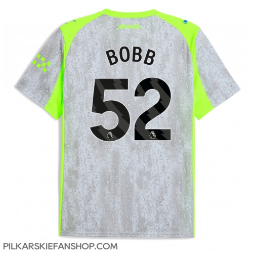 Koszulka piłkarska Manchester City Oscar Bobb #52 Strój Trzeci 2025-26 tanio Krótki Rękaw Koszulka piłkarska Manchester City Oscar Bobb #52 Strój Trzeci 2025-26 tanio Krótki Rękaw